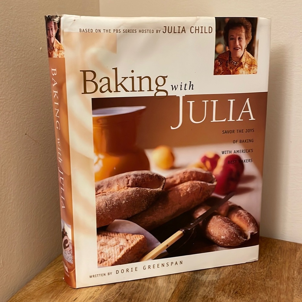 👩🏻‍🍳 RARE - 1st EDITION Baking with Julia VINTAGE Cookbook by Dorie Greenspan